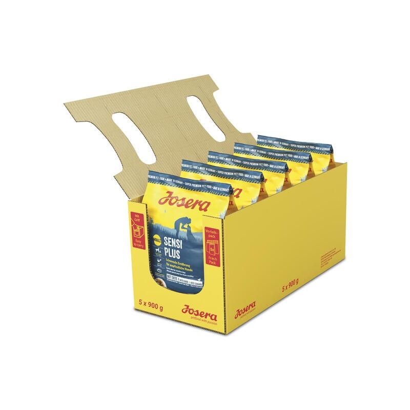 

Pack Sacos Perro SensiPlus 5x900 g - Josera