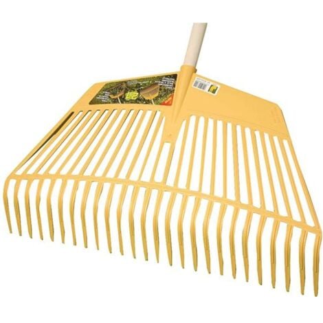 JOST Kombigerät 2in1 Rechen+Gabel,Kst.,gelb