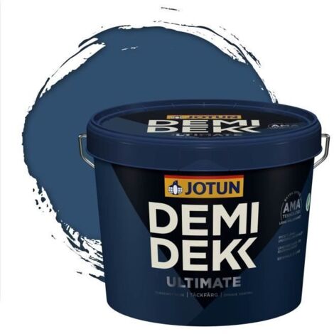 JOTUN - Peinture Bois, Lasure Opaque pour Extérieur et Intérieur Satinée - DEMI DEKK ULTIMATE - RAL 5000 - Bleu Violet - 3L