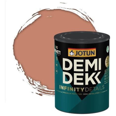 JOTUN - Peinture Bois, Lasure Opaque Satinée - RAL 3012 - Rouge Beige - 0,75L