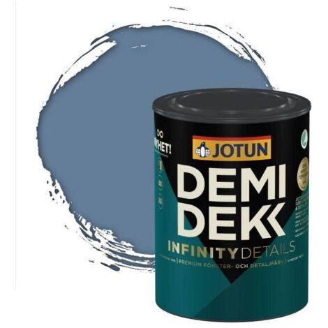 JOTUN - Peinture Bois, Lasure Opaque Satinée - RAL 5014 - Bleu Pigeon - 0,75L