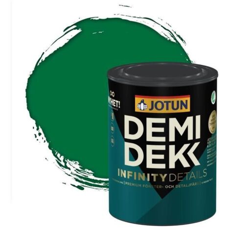 JOTUN - Peinture Bois, Lasure Opaque Satinée - RAL 6029 - Vert Menthe - 0,75L
