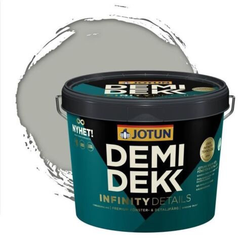 JOTUN - Peinture Bois, Lasure Opaque Satinée - RAL 7038 - Gris Agate - 3L