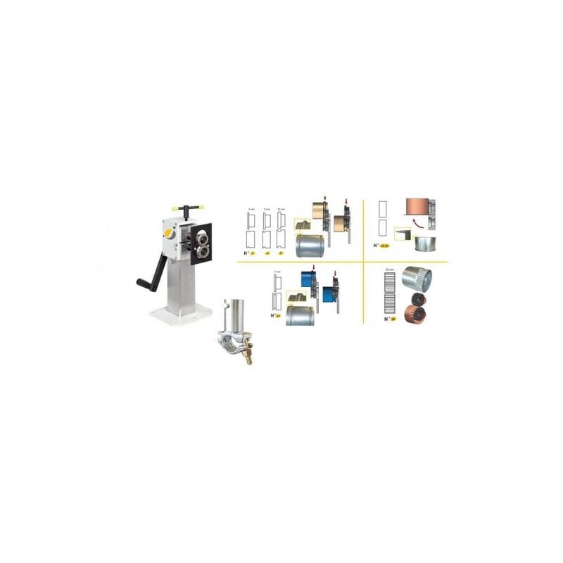 Jouanel - Bordeuse SB3M avec 6 jeux de molettes (3, 4, 5, 22/22, 24, 26)