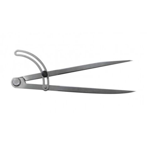 Jouanel – Compas à charnière 250mm – Acier trempé pour précision – Corps métal durable – CPS25