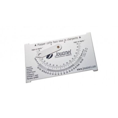 JOUANEL - Déclimètre aluminium 90 x 150 mm, poids 70 g - Réf: DECLIM