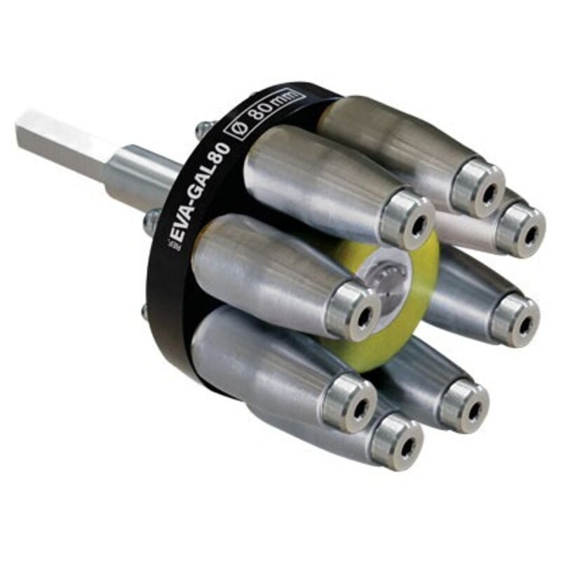 Jouanel - vaseur à galets ø 80 mm - Réf: EVA-GAL80