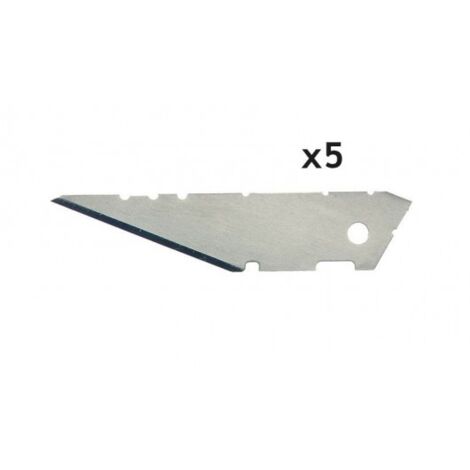 JOUANEL - Lames trapézoïdales pour CUT252L (lot de 5)