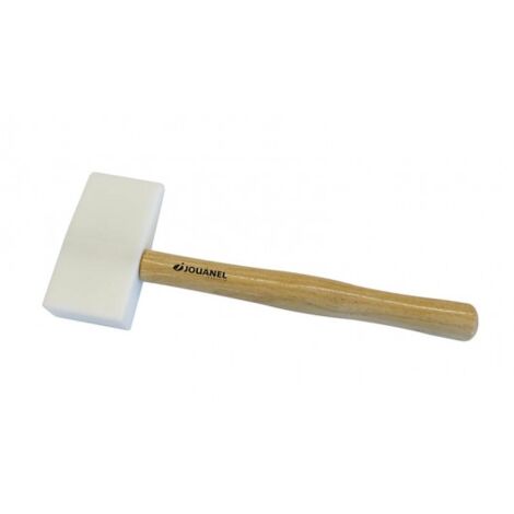 Jouanel – Maillet nylon Polydur 145 x 75 x 35 mm – Manche hickory – Frappe sans marques – Pour assemblage précis – MACO