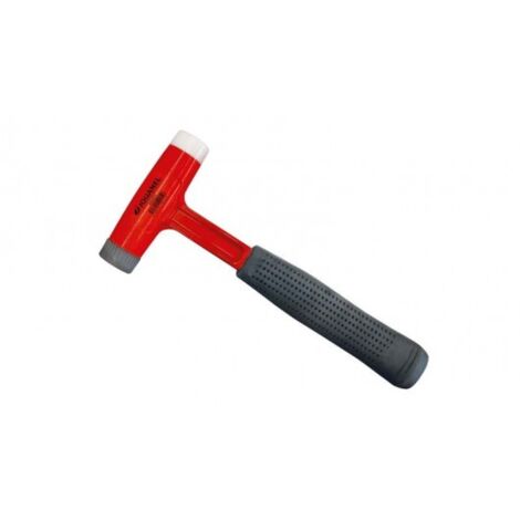 Jouanel – Marteau anti-rebond 32 mm pour bois dur – Manche gainé cuir – Poids 550 g – Embouts résistants – MARAR32