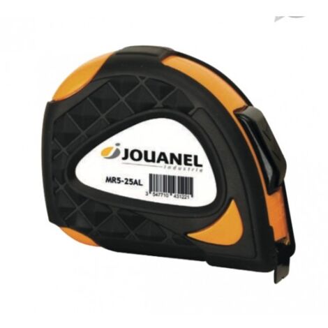 JOUANEL - Mètre ruban ABS 25 mm x 5 M avec système auto-lock - Réf: MR5-25AL