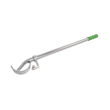 Jouanel – Pince à redresser gouttières 1⁄2 rondes 80/100mm en acier inoxydable – Poignées ergonomiques – Butée d'appui mobile – PARG