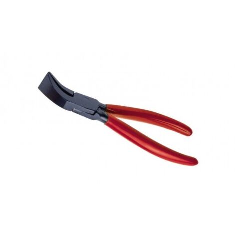 Jouanel – Pince circlips coudée 22 mm – Articulation entrelacée – Poignées gainées PVC pour confort – Pour espaces confinés