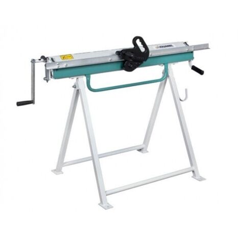 Jouanel – Plieuse de chantier légère repliable 1m – Tablier étroit 15mm – Angle de pliage maxi 143° – Capacité zinc 0,8mm