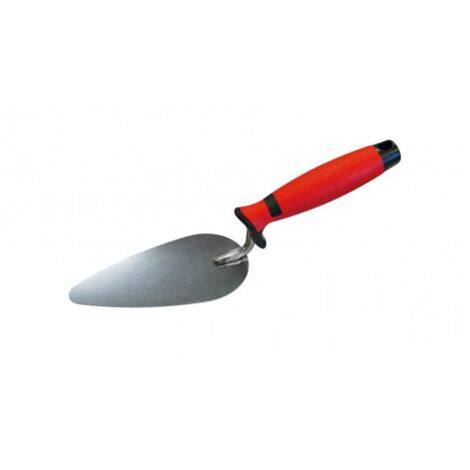 JOUANEL - Truelle type Reims inox 160 mm, manche bimatière - Réf: TRUR-X