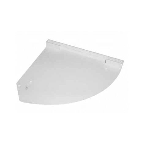 Joue droite vissiere blanche pour HOTTE SAUTER - 71X8348
