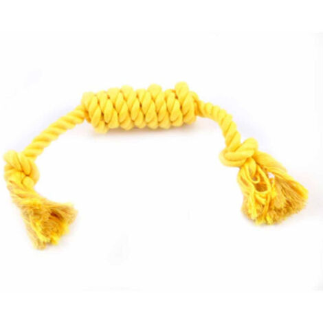 Jouet à Corde pour Chien "Cosy Golden" 42cm Jaune