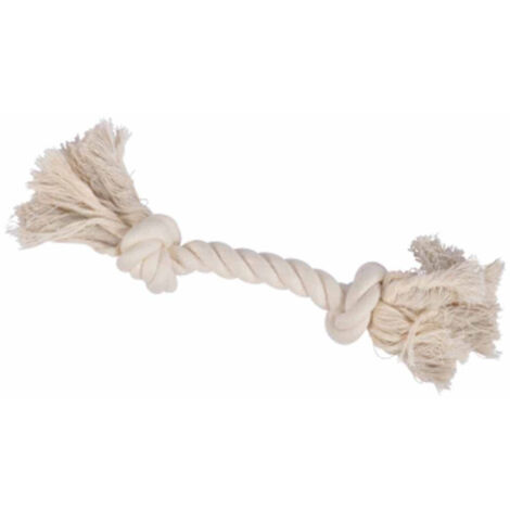 Jouet à Corde pour Chien "Slow Life" 28cm Écru