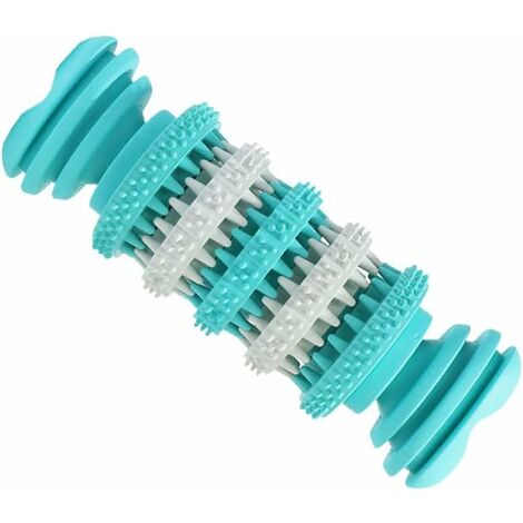 Jouet à mâcher en os pour chien, jouet pour chien en forme d'os pour nettoyer les dents, mangeoire pour chien en caoutchouc souple et durable résistant aux morsures