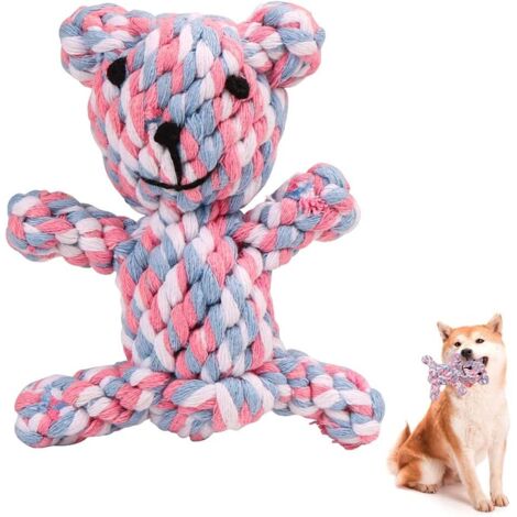 Jouet à Mâcher pour Animaux, Jouet pour Chien, Jouet en Corde pour Chien, Ensemble de Jouets pour Chiots, Jouet d’Entraînement Interactif pour Animaux, Jouet à Mâcher pour Chien, Jouet à Mâcher Résist