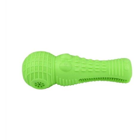 Jouet à Mâcher pour Chien Dentaire Nettoyant Crocodile Simulation Bâton Molaire Vert