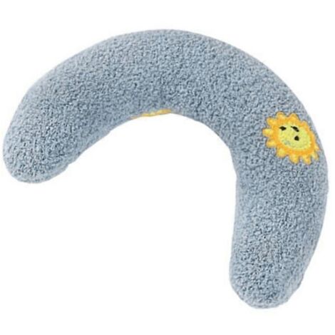 Jouet à mâcher pour chien en forme de U, coussin anti-stress en peluche pour chiot, soulage l'anxiété et apaise naturellement.