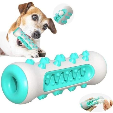 Jouet à Mâcher pour Chien - ZGEER - Brosse à Dents - Bleu - TPR, nylon - Soin Oral