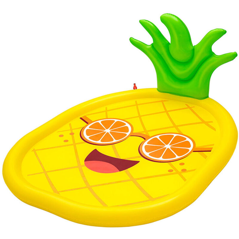 Bestway - Aspergeur Matelas Gonflable Ananas 196x165 cm +2 Ans Jardin 52565