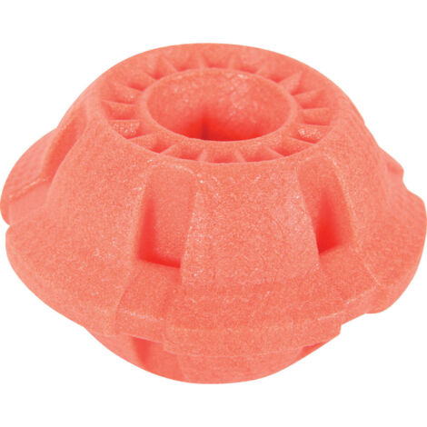 Jouet balle Moos ø 8 cm TPR flottant orange pour chien - zolux
