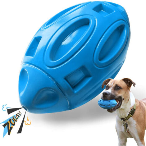 Jouet Blue Dog pour chiens à mâchoires agressives : balle à mâcher