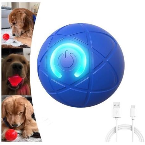 Jouet Boule secouée pour Chien, Balle vibrante pour Chien, Balle Jouet pour Chien à Mouvement Automatique, Balle