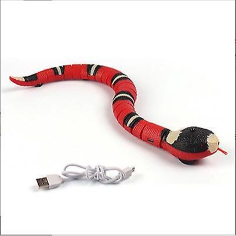 jouet Chat Interactif, Pour Rechargeable, Smart Sensing Toys De Chat, Lectroniques Automatique Jeu Serpent Lectronique Usb Chaton Animaux Compagni