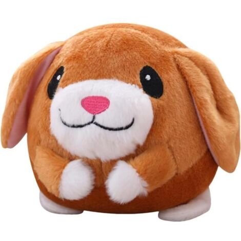 Jouet Chien Interactif, Active Moving Pet Plush Toy, Jouet de Balle Rebondissante pour Chiens, Parler Balle Interactive pour Chien