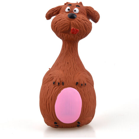 Jouet chiot en latex couineur Blue Dream 13 cm (figurine chiot B)