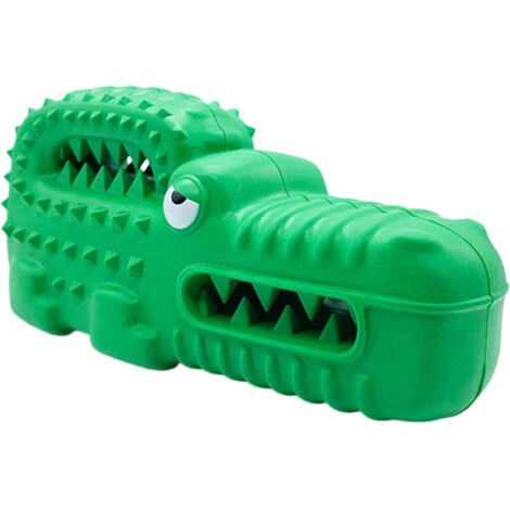 Jouet crocodile pour chien - Jouet couineur pour chiots -
