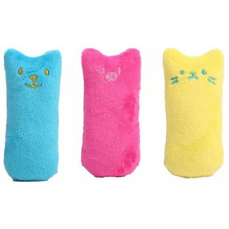 Jouet d'animal de compagnie mignon emoji pouces chat jouet jouet animal d'animal évent 3 jouets en peluche