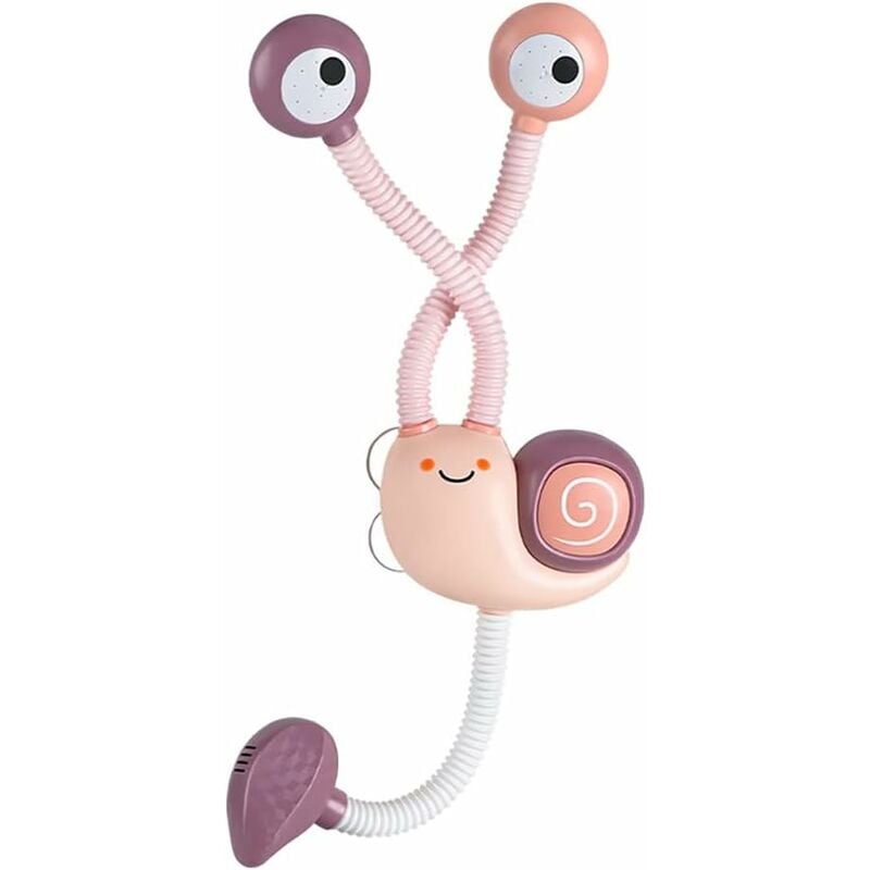 Csparkv - Jouet de Bain Bébé, Pommeau de Douche Jouets Bain de Baignoire de Escargot Jeux de Bain Jeu d'eau Jouet de Piscine Jouet Douchette Bain