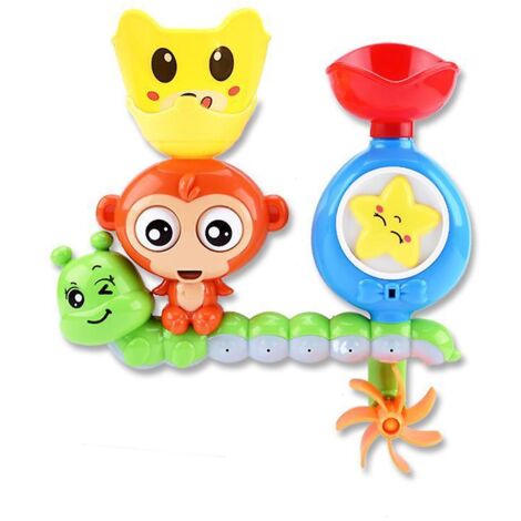 jouet De Bain One Piece Monkey Fun 20 Cm  8 Cm  21 Cm Jouet De Bain Avec Gobelets, Adapt Aux Enfants De Plus De 18 Mois