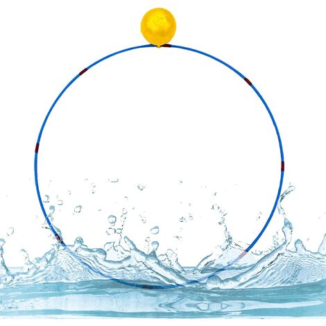 Jouet de Piscine cerceaux de plongée pour Enfants - Accessoires de Sports sous-Marins Piscine Toy Dive Hoops pour Les activités de Plein air Estivales (Version patchwork, Bleu)