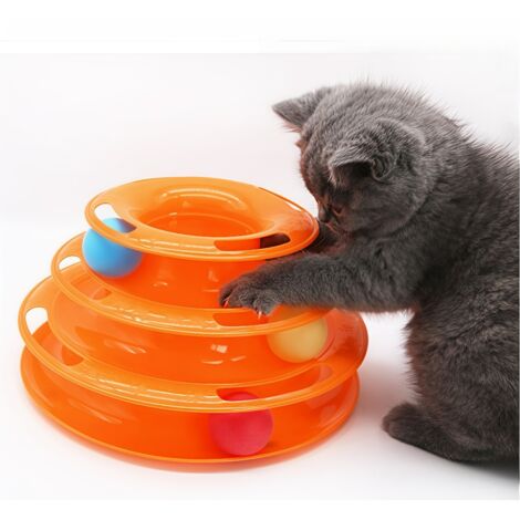 Jouet de pistes pour chat