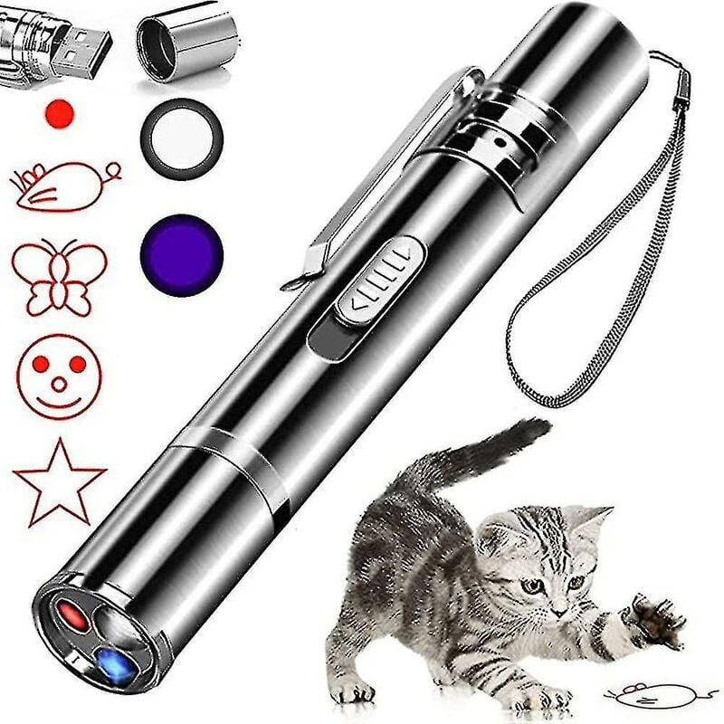 Crea - Jouet de pointeur laser pour chat jouets de pointeur laser pour chat et animal de compagnie d'intérieur et d'extérieur
