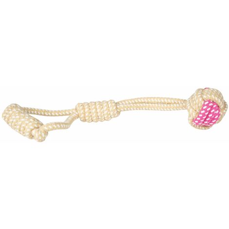 Jouet de traction corde avec balle