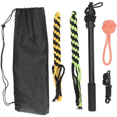 Jouet d'entraînement interactif et rétractable pour chiens - Flirt Pole polyvalent pour toutes tailles