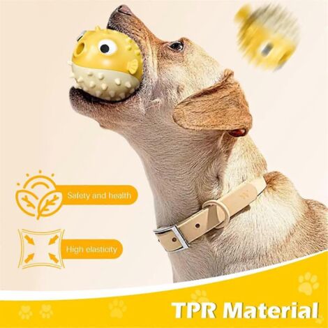 Jouet distributeur de friandises pour chien, jouet à mâcher interactif pour chien, jouet d'enrichissement (voir photo)