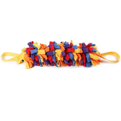Jouet d'occupation pour chien avec distributeur de friandises, jeu interactif de réflexion pour stimulation mentale, jouet dentaire à mâcher lavable et couineur.
