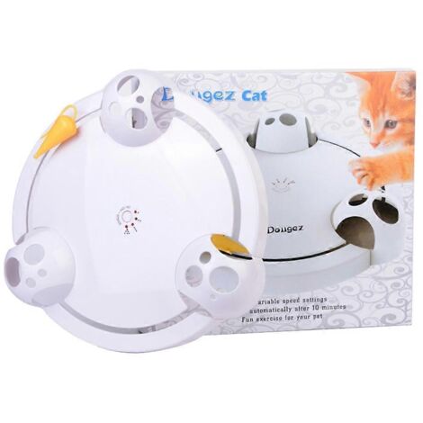 Jouet électrique pour chats d'intérieur, jouet interactif pour chatons, souris animée