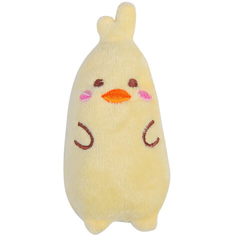 Jouet en peluche à l'herbe à chat pour chat Jouet à mâcher interactif amusant pour chaton Jouet à mâcher pour chat poussin
