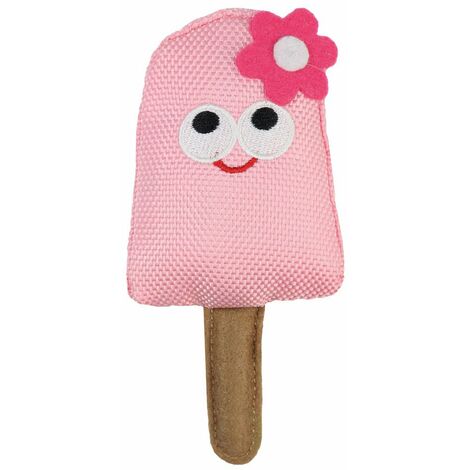 Jouet en tissu imperméable avec herbe à chat modèle Ice Cream pour chats