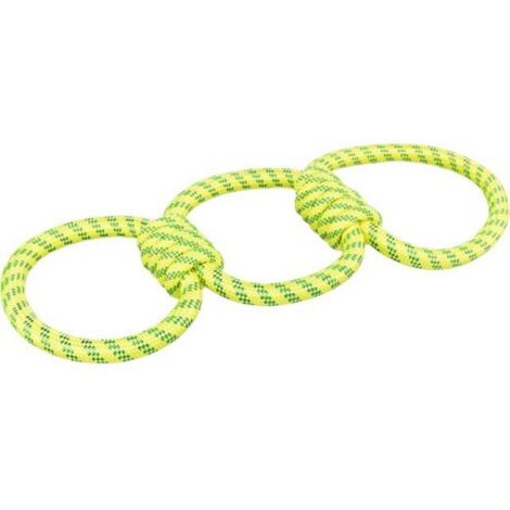 Jouet flottant corde anneaux  Désignation : Jouet flottant Corde anneaux Trixie 33663