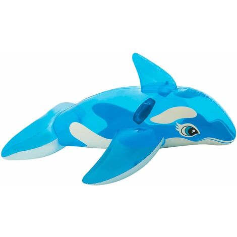 Jouet gonflable flottant sur l'eau requin gonflable PVC gonflable dauphin gonflable yacht pour enfants 16376cm